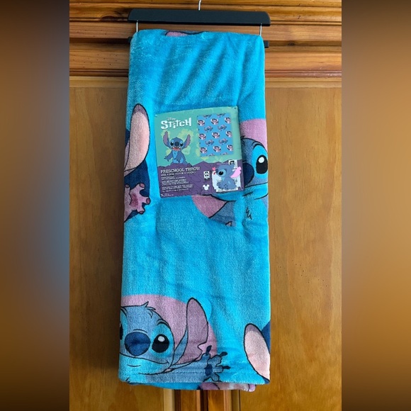 Disney Other - Disney Stitch and Angel Blanket